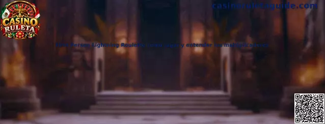 Imagen ilustrativa de First Person Lightning Roulette, su ruleta digital y el sistema de multiplicadores