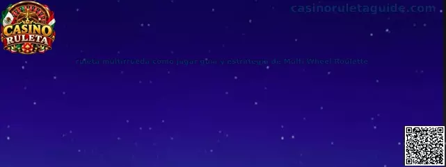 Ilustración de Multi Wheel Roulette con varias ruedas de ruleta y una interfaz de apuestas simultáneas