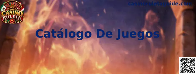 Imagen ilustrativa del Catálogo De Juegos de Casino Ruleta con distintas opciones de entretenimiento digital