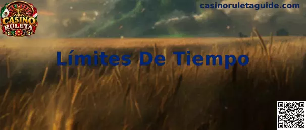 Ilustración de los límites de tiempo para administrar sesiones de entretenimiento en Casino Ruleta