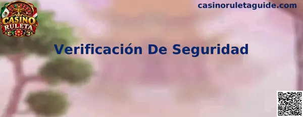 Guía visual sobre la verificación de seguridad para acceder a una cuenta de Casino Ruleta