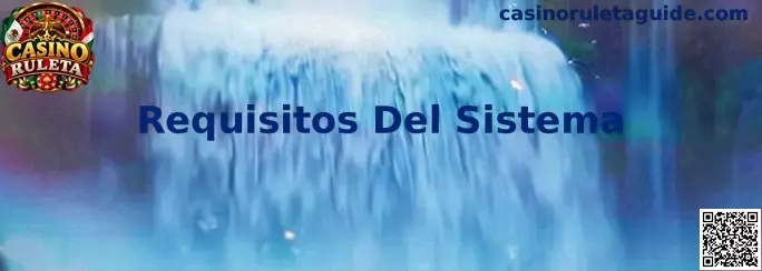 Requisitos del sistema para simulador de ruleta y juegos móviles