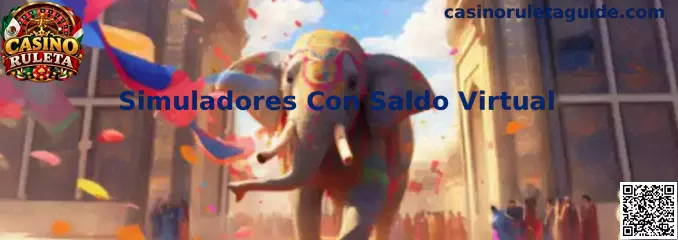 Simulador de Casino Ruleta con saldo virtual para practicar sin dinero real